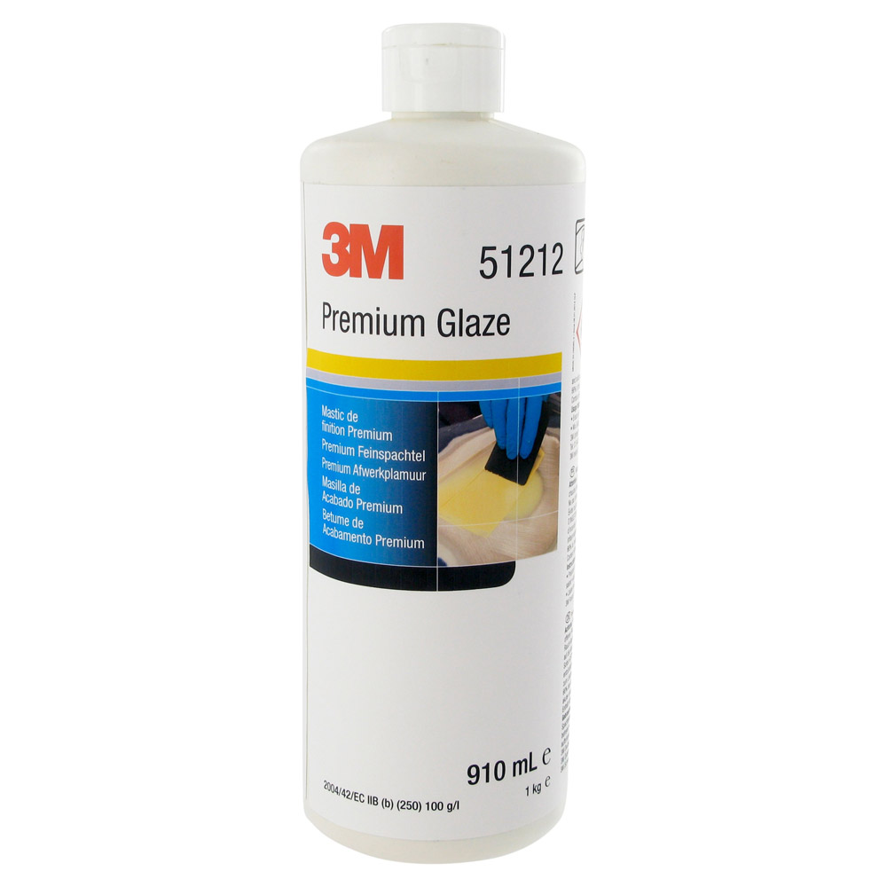 3M Premium Glaze Feinspachtelmasse inkl. Härter 51077, 40 gr. – Bild 2