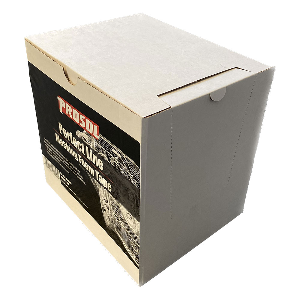 Prosol Perfect Line, Masking Foam Tape 25 m Rolle, 12 x 9 mm – Bild 2