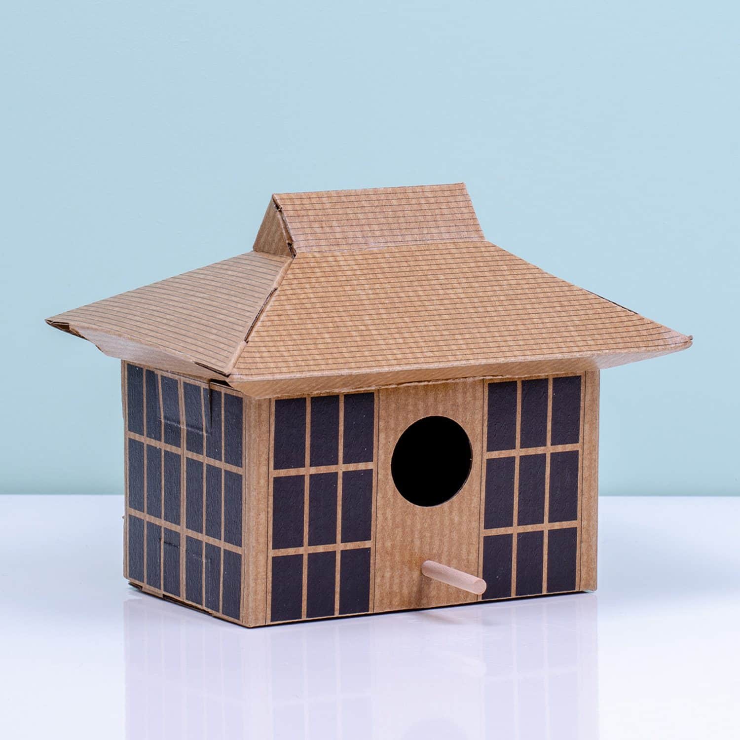 DIY Vogelhaus – Japanisches Teehaus