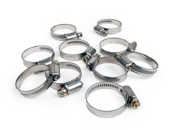 Schlauchschellen (10 Stück) -UNIVERSAL- 25-40mm – Bandbreite = 9mm