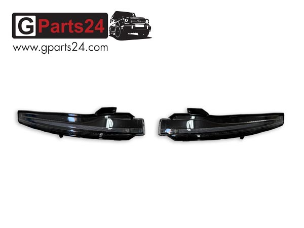 G-Klasse Blinkleuchte Spiegel dunkel Nightpaket Außenspiegel Blinker Set w465 w463a – Bild 6
