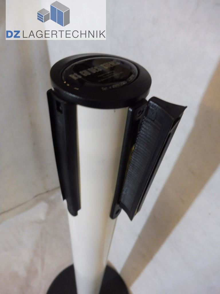 Gurtpfosten RS-GUIDESYSTEMS schwarz gelb Absperrpfosten – Bild 3