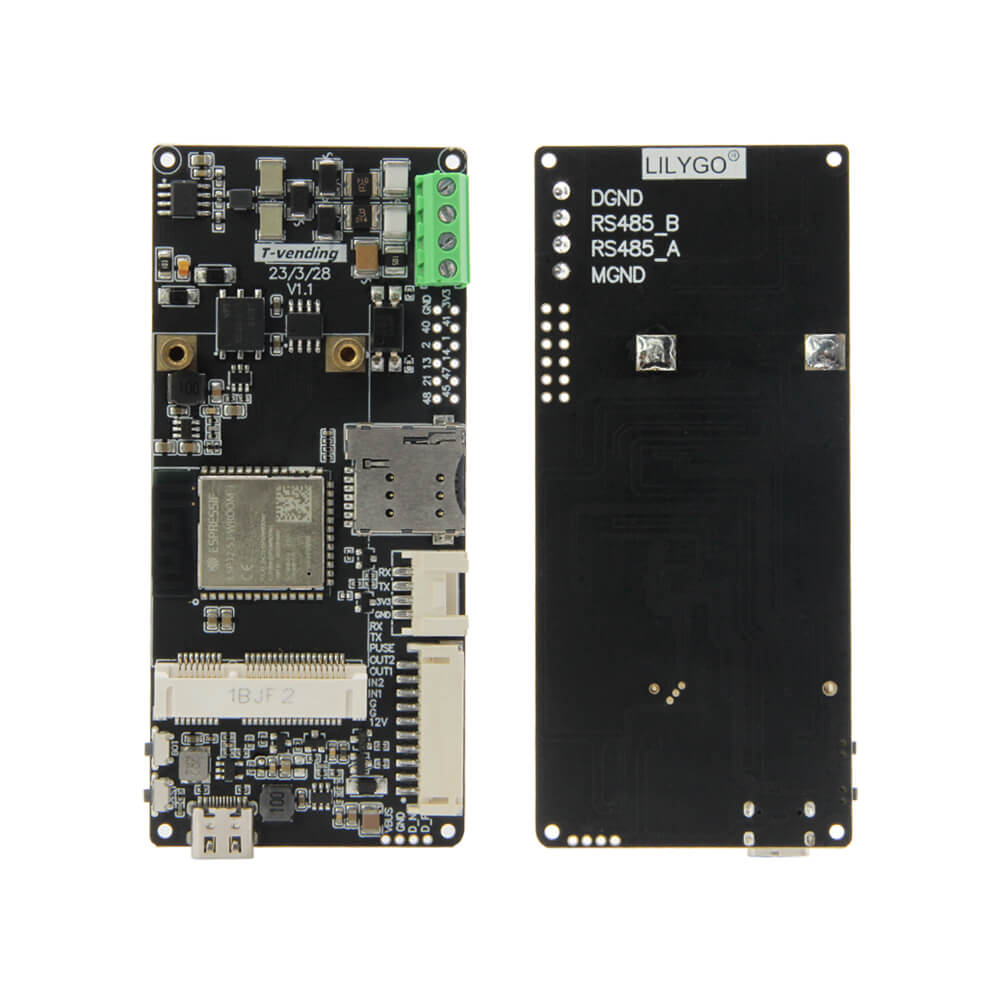 LilyGo TTGO T-Vending – Support 802.11 b/g/n Wi-Fi and Bluetooth 5 (LE)