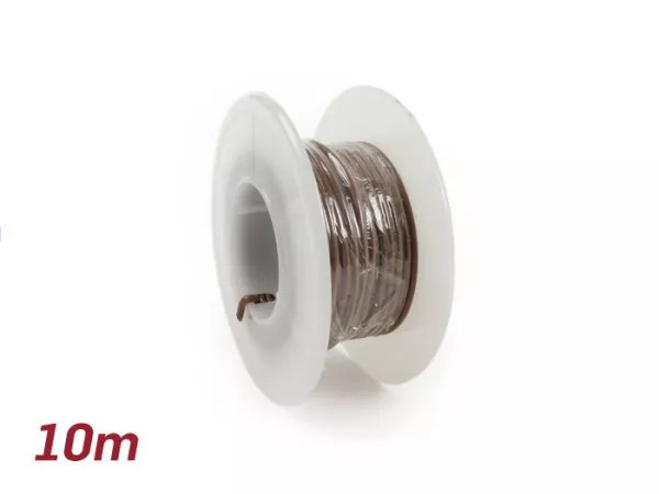 Elektrokabel -UNIVERSAL 0,85mm²- 10m – Braun